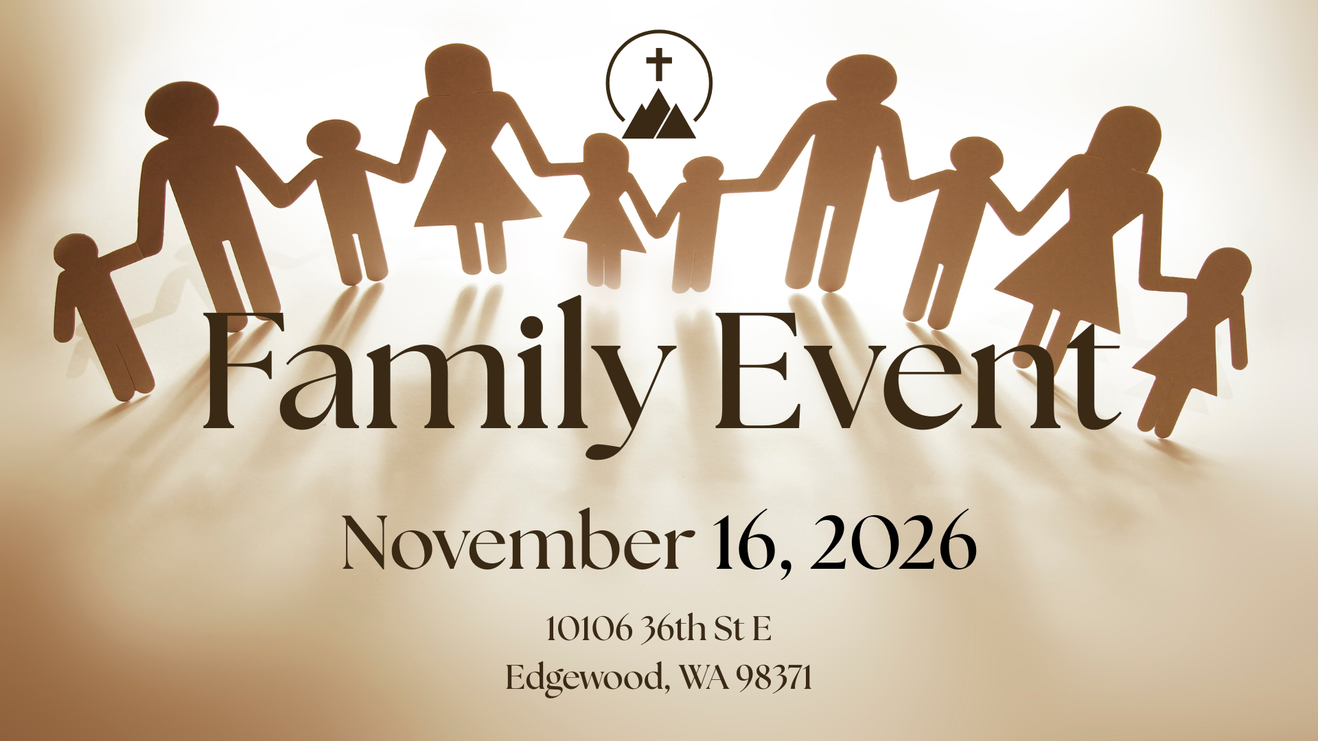 Zion Church Family Event on November 16, 2026